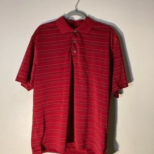 PGA Tour- Mens Red Polo Shirt XL/XG